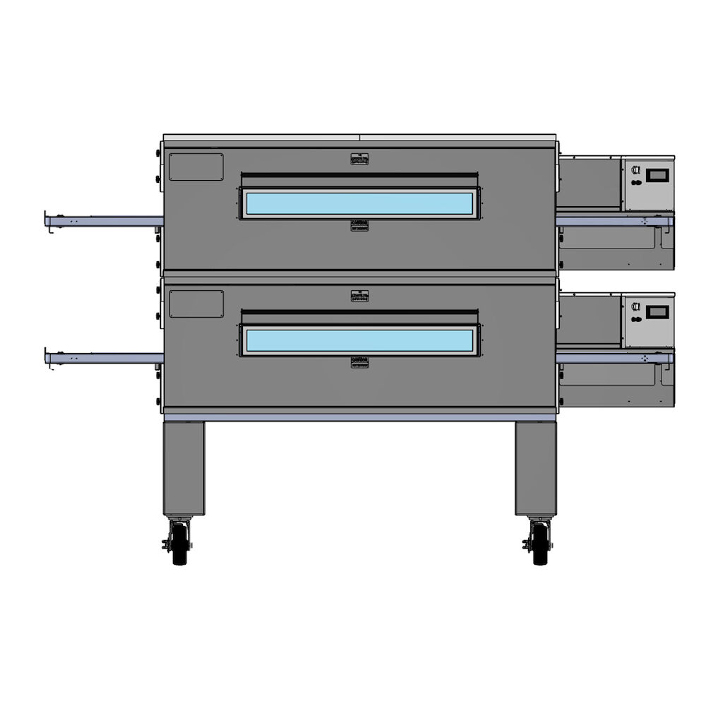 Krāsns ar konveijeru Metos EDGE2440E-2-G2 Divkameru