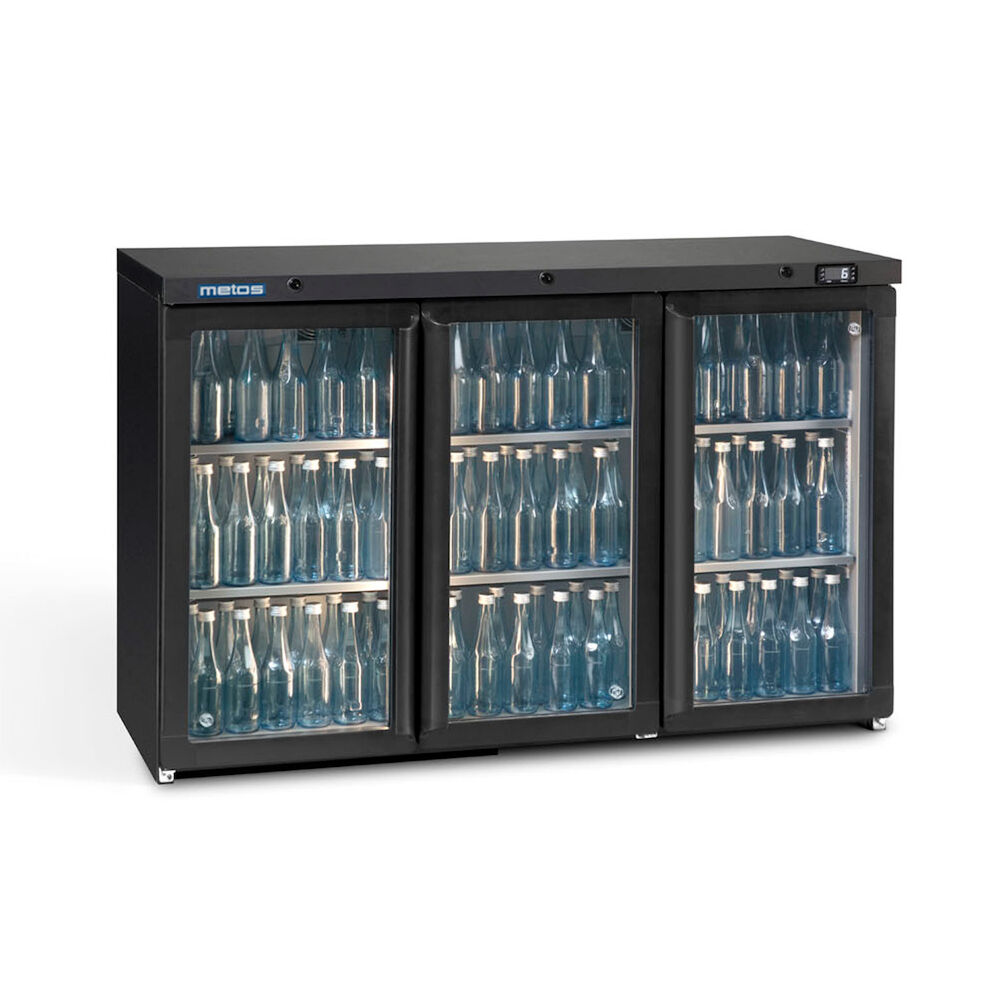 Glass door cooler Metos Maxiglass MG3/315G with three doors