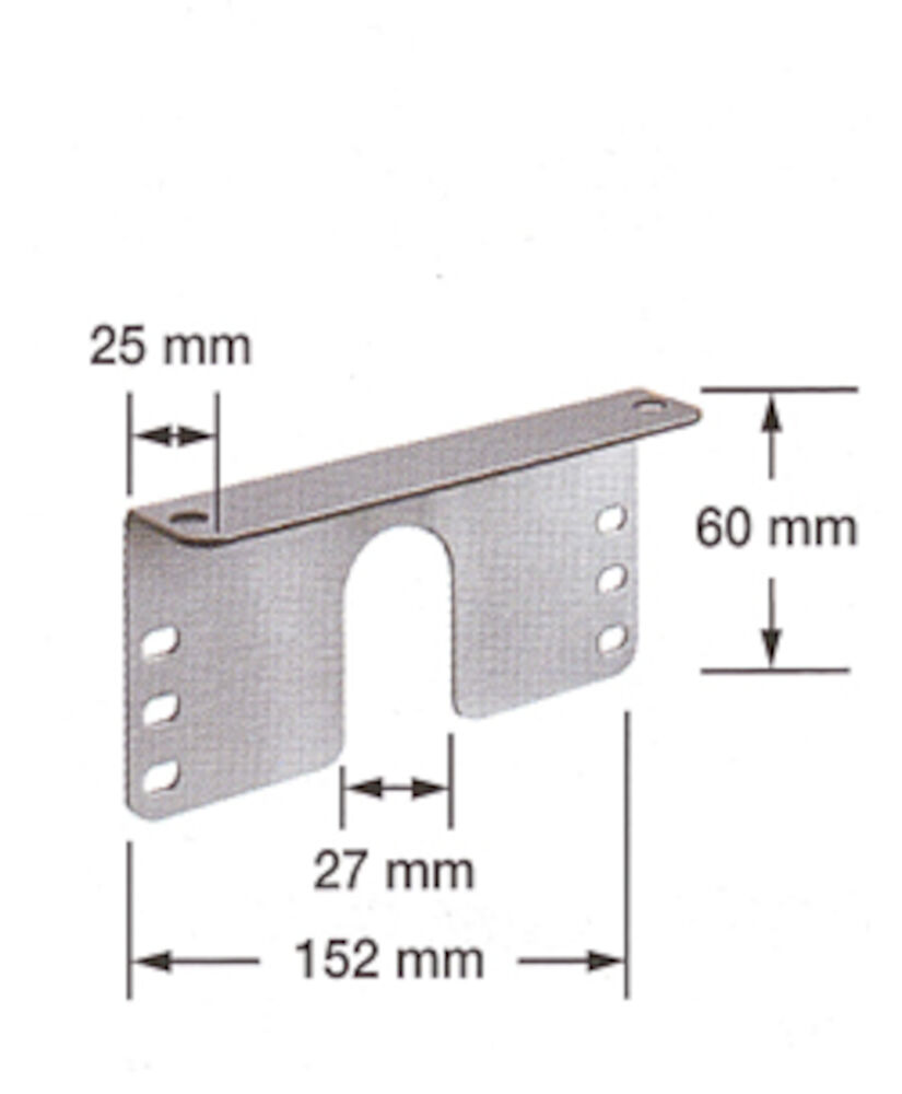 Leņķa kronšteini (divi) Metos GR Brackets