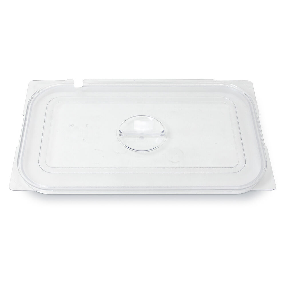 GN lid Metos 1/1, with ladle cutout, plastic, transparent