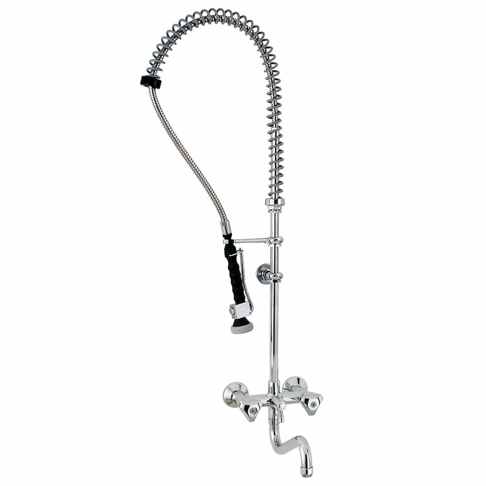 Prewash shower Metos WM4013 wall-mount.2 hand