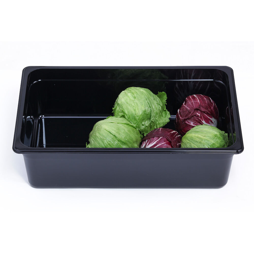 Plastic container Metos GN1/1-150, black