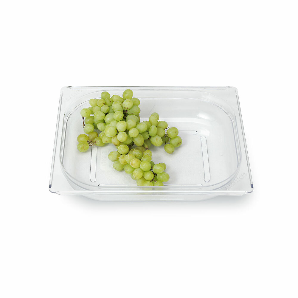 Plastic container Metos GN1/2-65, transparent