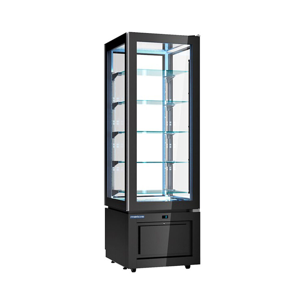 Vertical cold display Metos Luxor Slim KP6A black