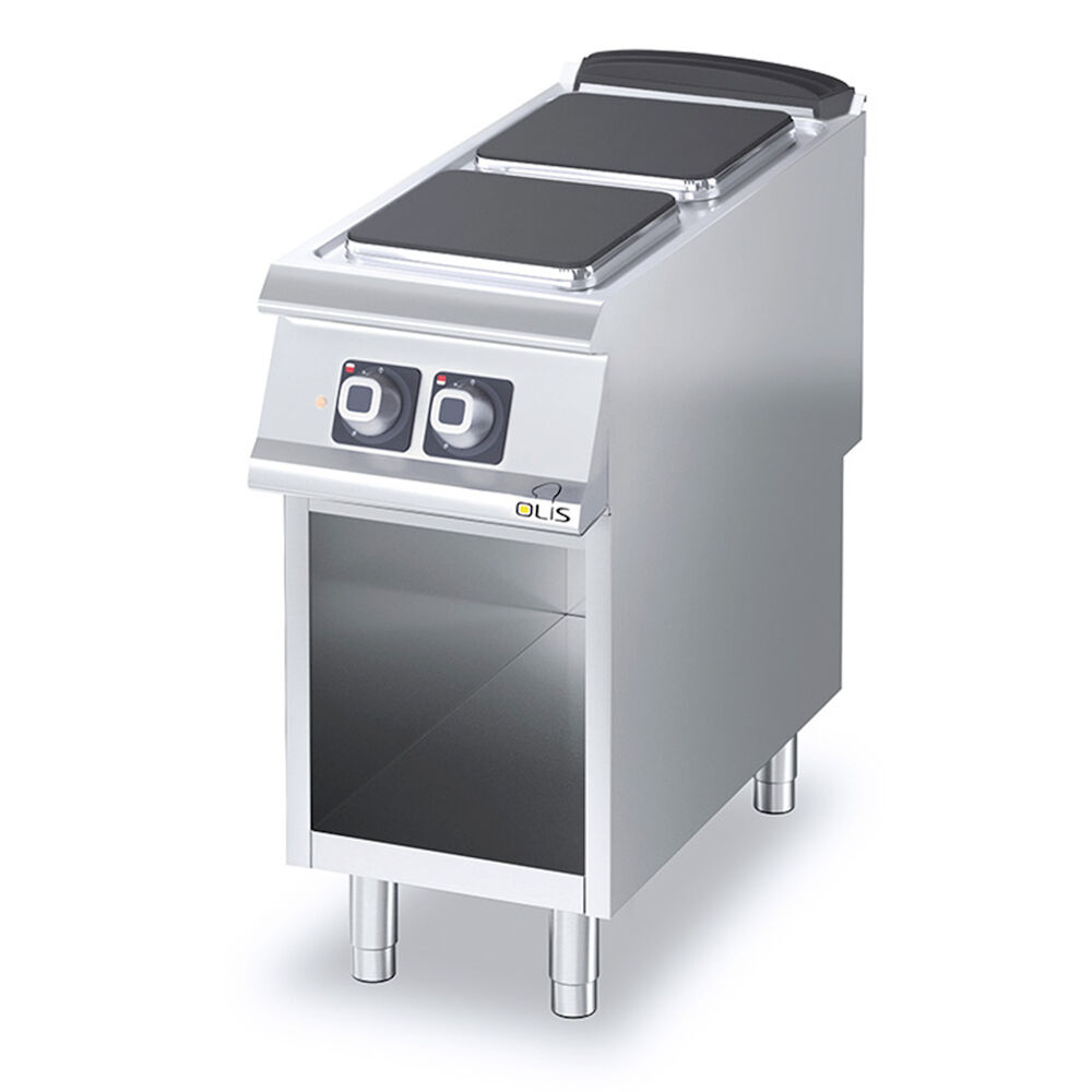 Range Metos Diamante D92/10CEPQ with open cupboard